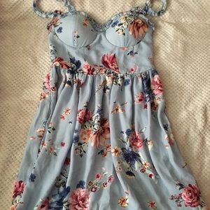 XHILARATION FLORAL DRESS